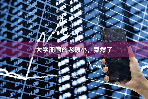 大学周围的老破小，卖爆了